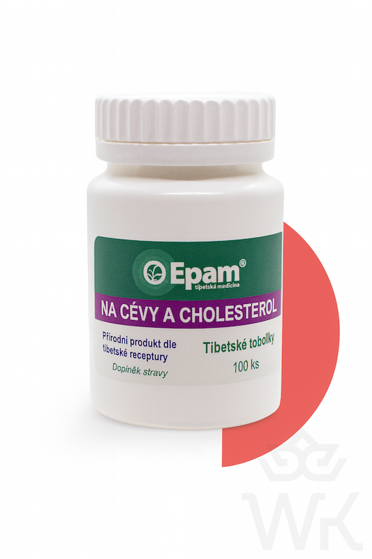 EPAM „Na cievy a cholesterol – kapsule” – prírodná podpora cievneho systému a metabolizmu tukov